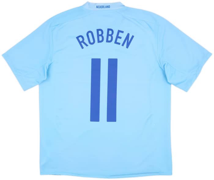 2008-10 Netherlands Away Shirt Robben #11 - 6/10 - (M)
