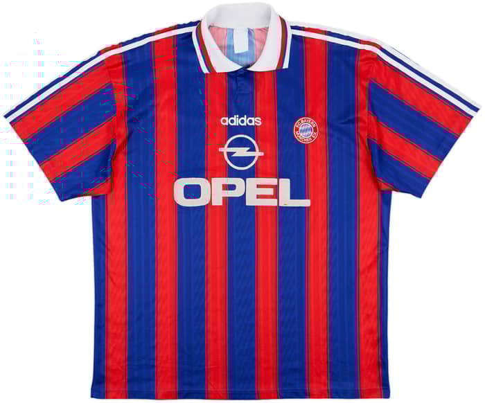 1995-97 Bayern Munich Home Shirt Klinsmann #18 - 6/10 - (XL)