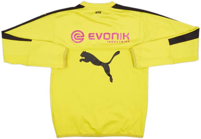2015-16 Borussia Dortmund Puma Sweat Top - 6/10 - (S)