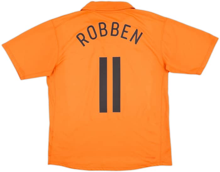 2006-08 Netherlands Home Shirt Robben #11 - 7/10 - (L)