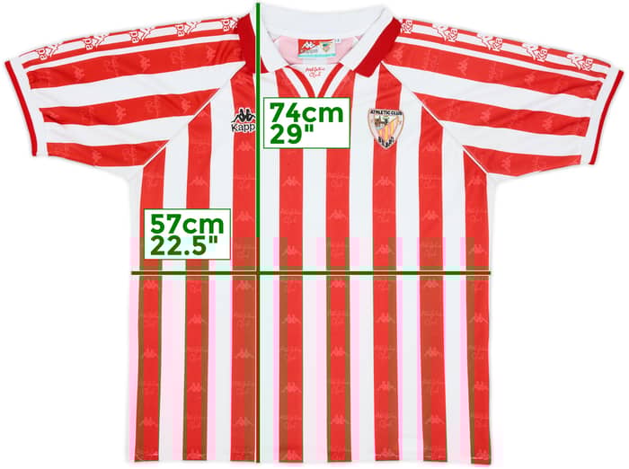 1995-96 Athletic Bilbao Home Shirt - 5/10 - (L)