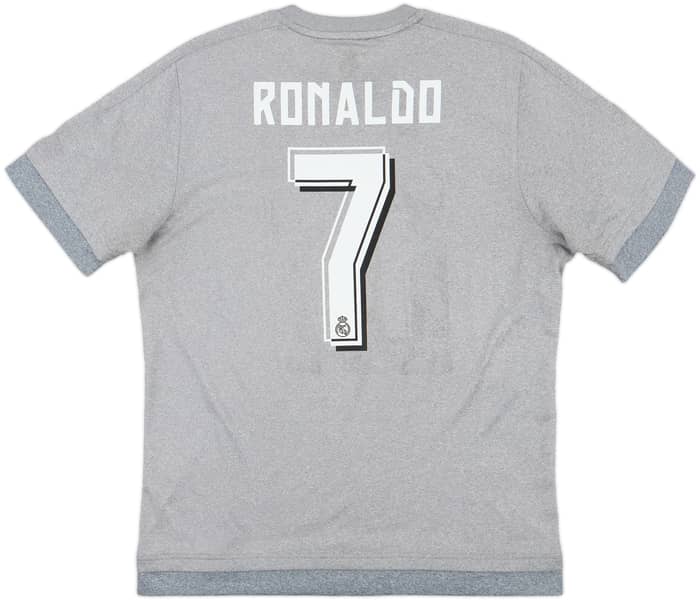 2015-16 Real Madrid Away Shirt Ronaldo #7 - 8/10 - (M)