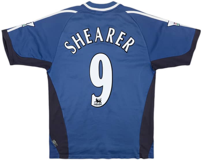2001-02 Newcastle Away Shirt Shearer #9 - 9/10 - (S)