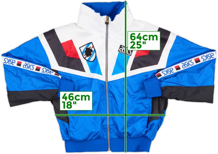 1993-94 Sampdoria Asics Track Jacket - 7/10 - (M)