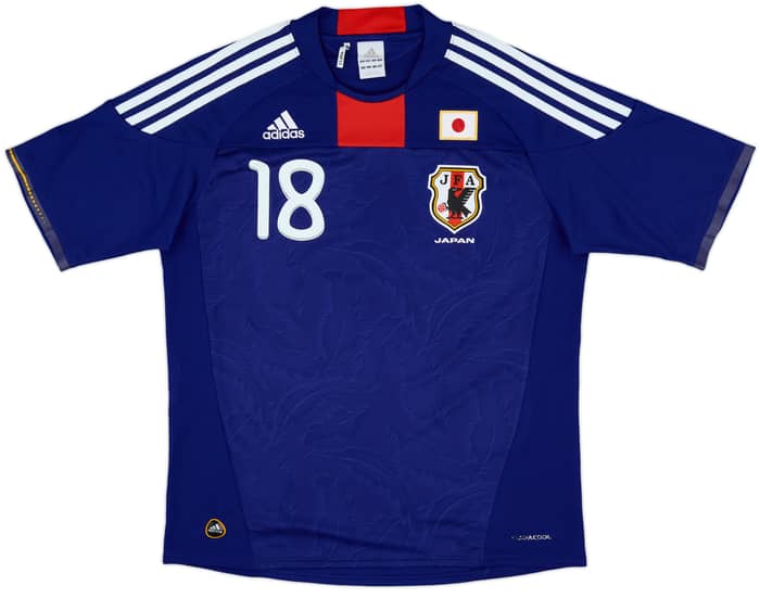 2010-12 Japan Home Shirt Honda #18 - 8/10 - (M)