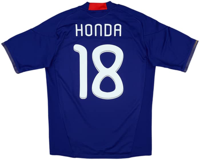 2010-12 Japan Home Shirt Honda #18 - 8/10 - (S)