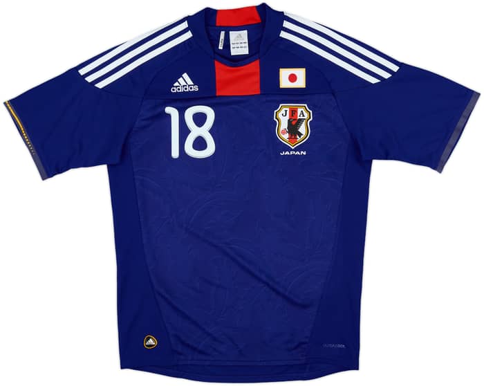 2010-12 Japan Home Shirt Honda #18 - 8/10 - (S)