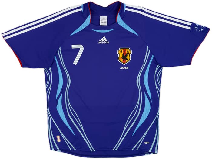 2006-08 Japan Home Shirt Nakata #7 - 7/10 - (M/L)