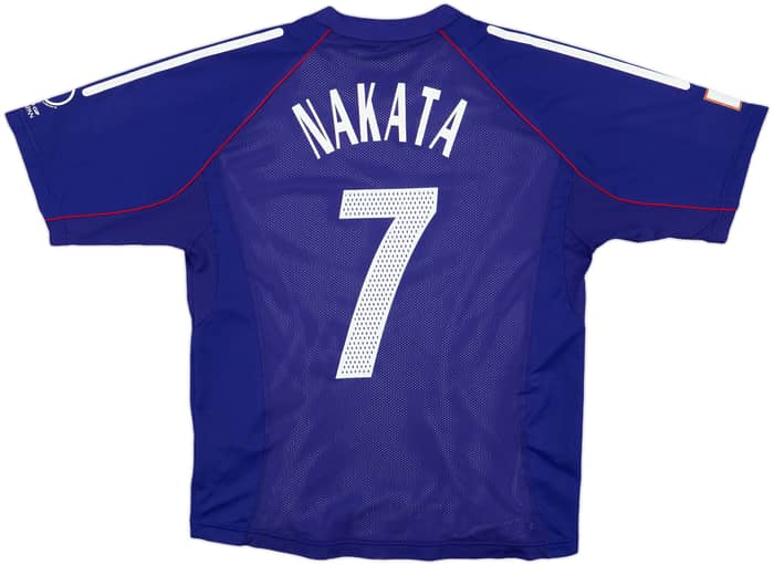 2002-04 Japan Player Issue Home Shirt Nakata #7 - 6/10 - (L)
