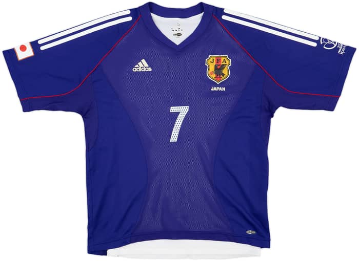 2002-04 Japan Player Issue Home Shirt Nakata #7 - 6/10 - (L)