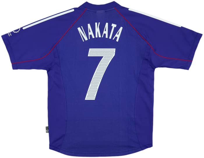 2002-04 Japan vs. Russia Home Shirt Nakata #7 - 9/10 - (L)
