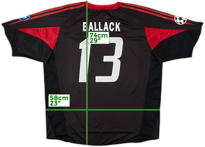 2004-05 Bayern Munich Third Shirt Ballack #13 - 10/10 - (XXL)