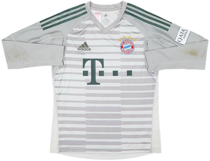 2018-19 Bayern Munich GK Shirt Neuer #1 - 4/10 - (L.Boys)