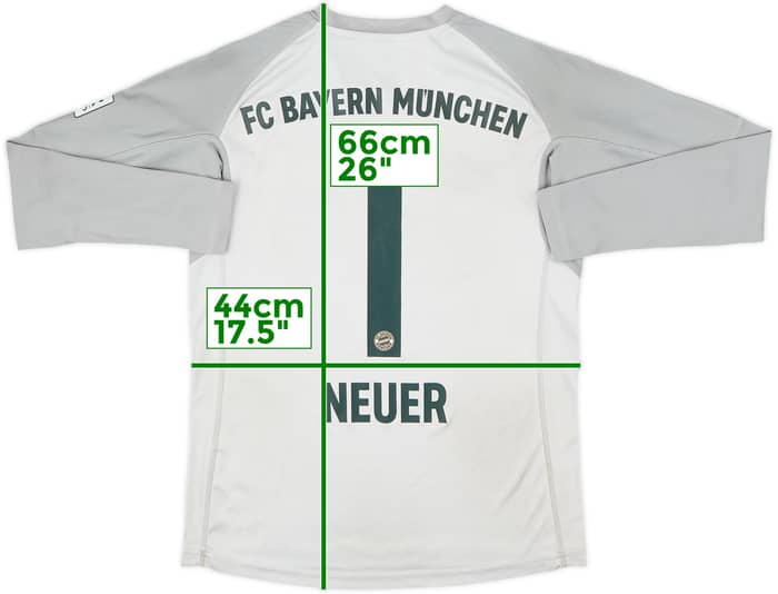 2018-19 Bayern Munich GK Shirt Neuer #1 - 4/10 - (L.Boys)