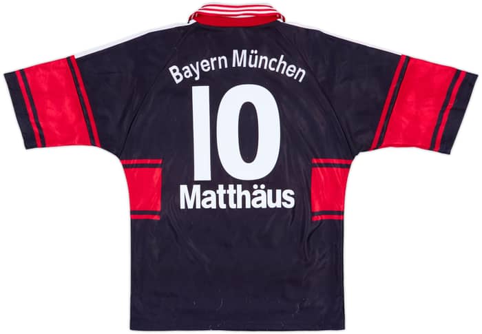 1997-99 Bayern Munich Home Shirt Matthaus #10 - 6/10 - (S)