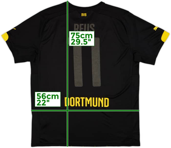2014-16 Borussia Dortmund Away Shirt Reus #11 - 4/10 - (L)