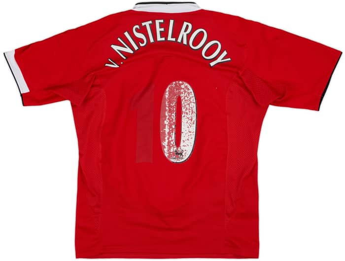 2004-06 Manchester United Home Shirt v.Nistelrooy #10 - 4/10 - (M)
