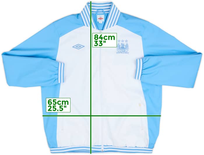 2011-12 Manchester City Umbro Anthem Jacket - 9/10 - (XXL)