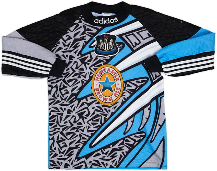 1995-96 Newcastle GK Shirt Hislop #15 - 6/10 - (S)