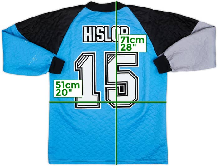 1995-96 Newcastle GK Shirt Hislop #15 - 6/10 - (S)