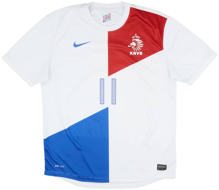 2013-14 Netherlands Away Shirt Robben #11 - 8/10 - (L)
