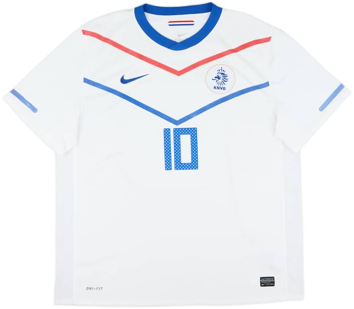 2010-11 Netherlands Away Shirt Sneijder #10 - 10/10 - (XXL)