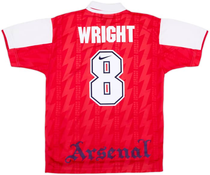 1994-96 Arsenal Home Shirt Wright #8 - 9/10 - (M)