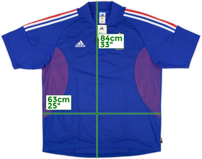 2002-04 France 'Signed' Home Shirt (XL)