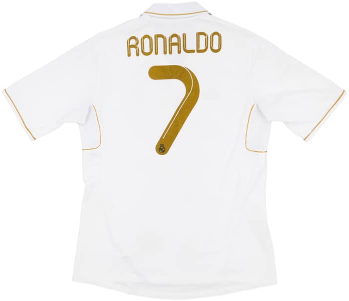 2011-12 Real Madrid Home Shirt Ronaldo #7 - 6/10 - (L)