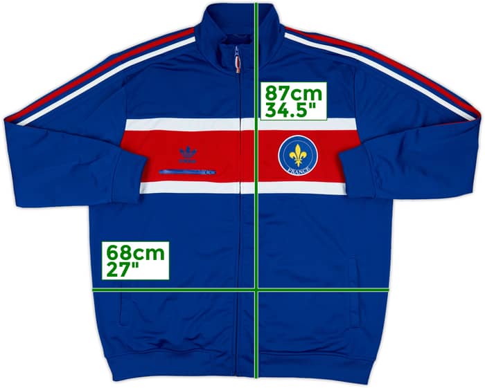 2011-12 France adidas Originals Track Jacket - 8/10 - (3XL)