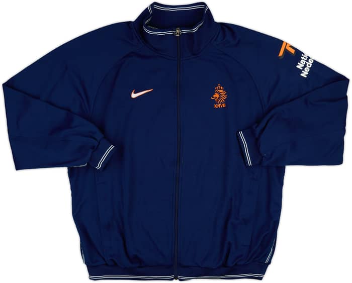 1998-00 Netherlands Player Issue Nike Track Jacket - 7/10 - (XL)
