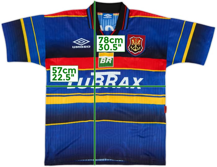 1995-96 Flamengo Centenary Third Shirt - 8/10 - (L)