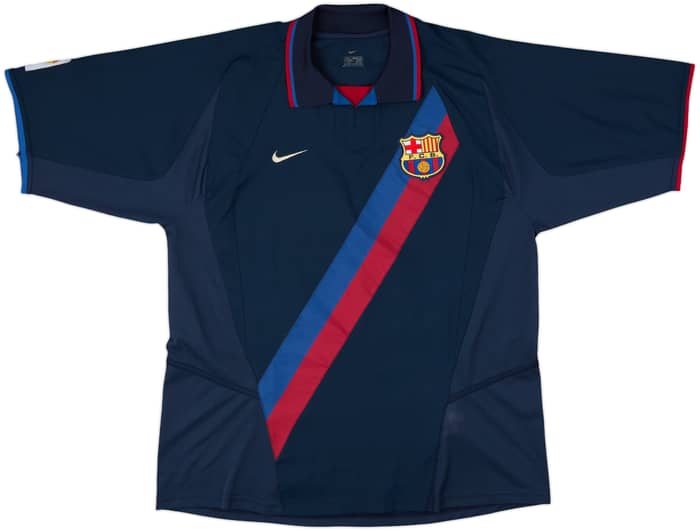 2002-03 Barcelona Away Shirt Riquelme #10 - 10/10 - (L)