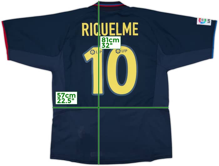 2002-03 Barcelona Away Shirt Riquelme #10 - 10/10 - (L)