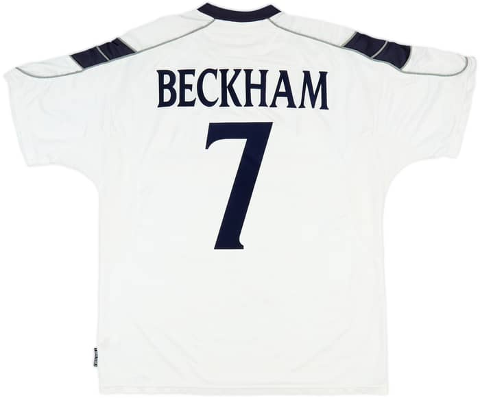2000-01 Manchester United Away Shirt Beckham #7 - 7/10 - (L)