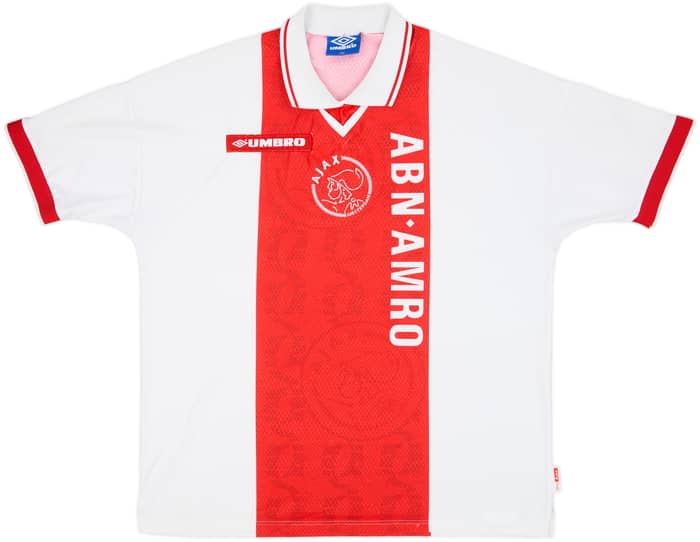 1998-99 Ajax Home Shirt F.De Boer #4 - 8/10 - (XXL)
