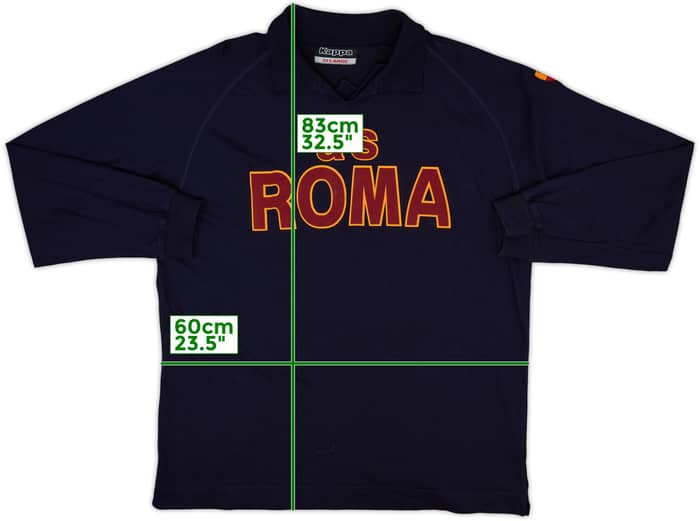 2003-04 Roma Kappa Sweat Top - 9/10 - (XXL)