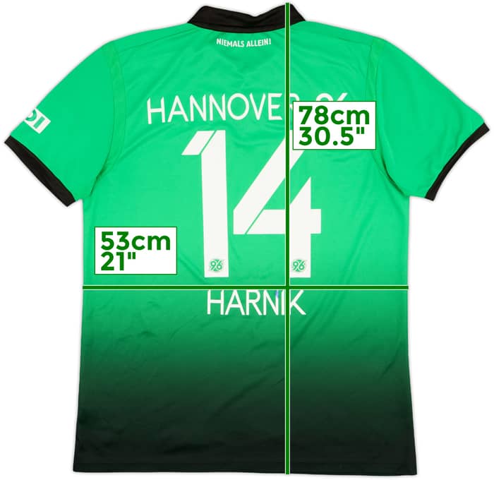 2017-18 Hannover 96 Away Shirt Harnik #14 - 7/10 - (L)