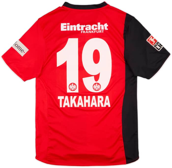 2007-09 Eintracht Frankfurt Home Shirt Takahara #19 - 8/10 - (M)
