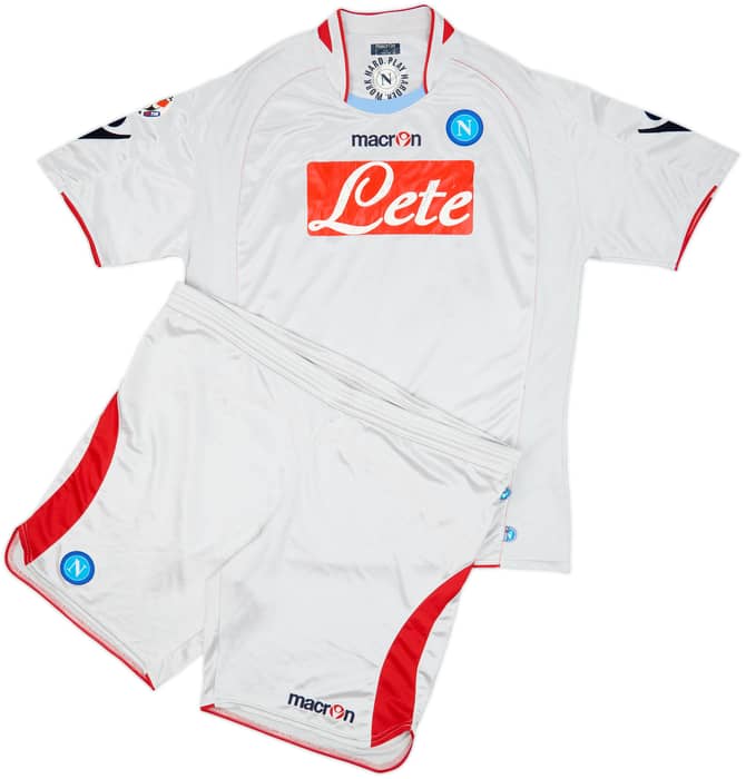 2009-10 Napoli Away Shirt & Shorts - 5/10 - (L)