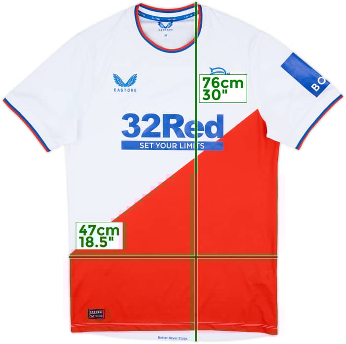 2022-23 Rangers Away Shirt - 9/10 - (M)