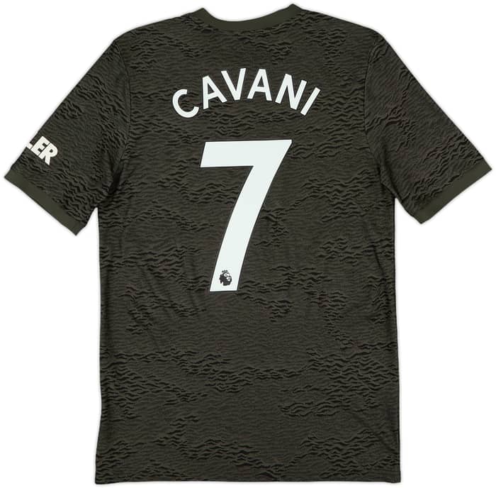 2020-21 Manchester United Away Shirt Cavani #7 - 9/10 - (XL.Boys)