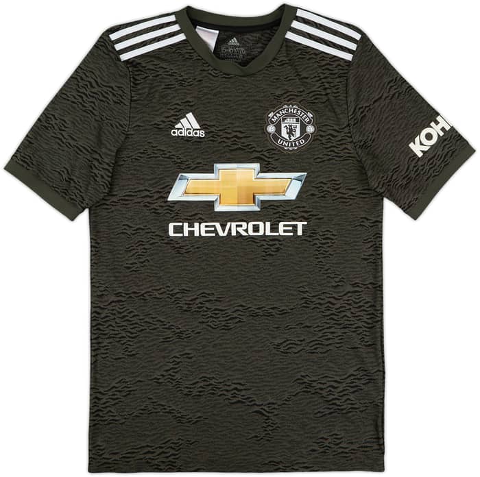 2020-21 Manchester United Away Shirt Cavani #7 - 9/10 - (XL.Boys)
