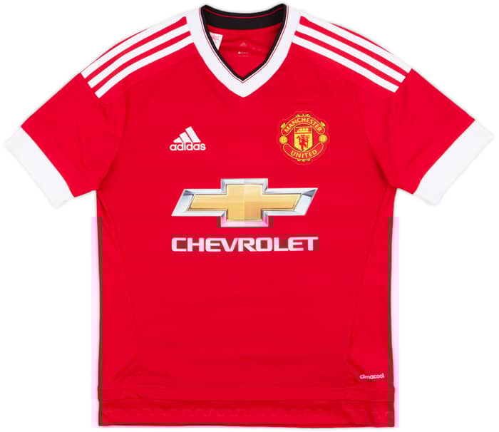 2015-16 Manchester United Home Shirt Rooney #10 - 10/10 - (L.Boys)