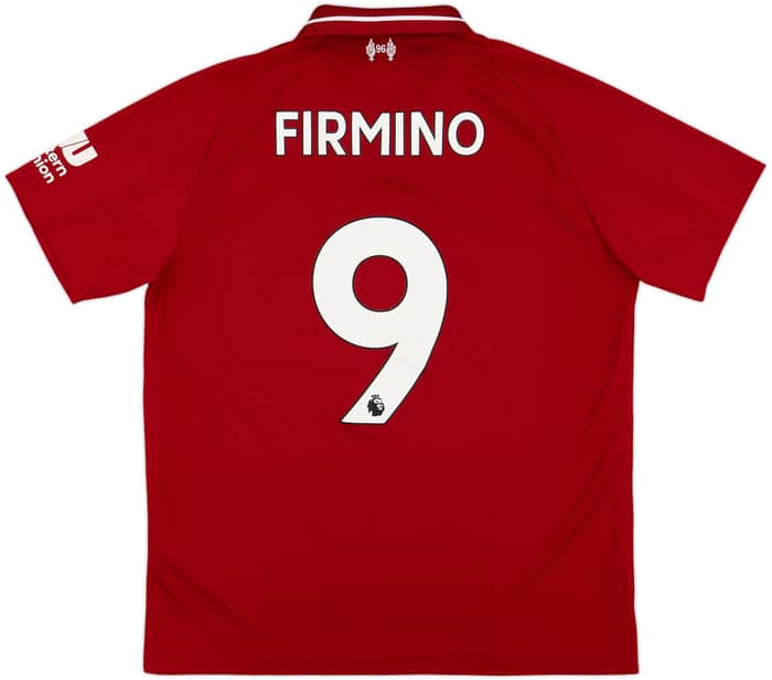 2018-19 Liverpool Home Shirt Firmino #9 - 6/10 - (L)