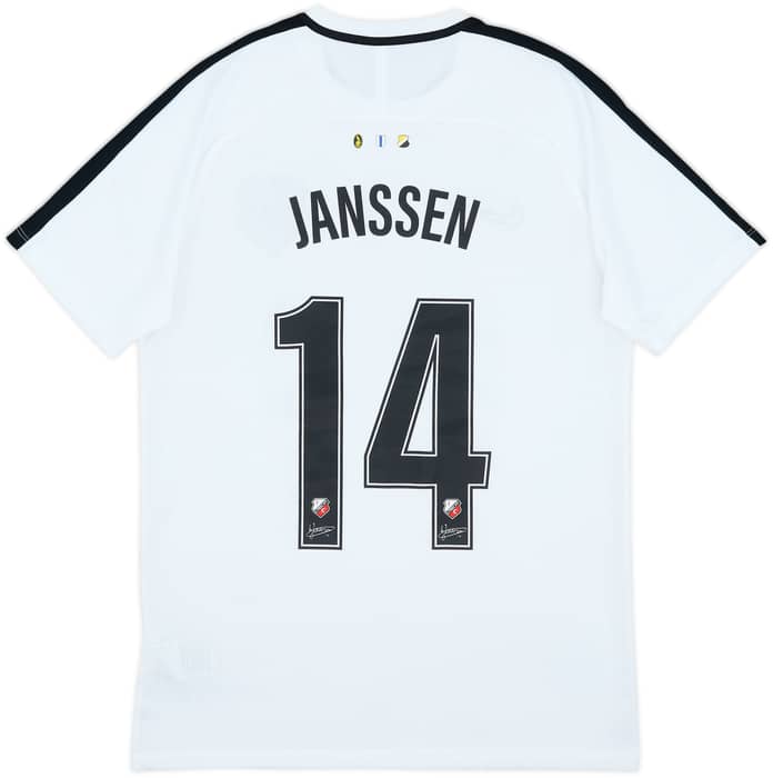 2021-22 Utrecht 'Captain Bedankt' Fourth Shirt Janssen #14 - 8/10 - (M)