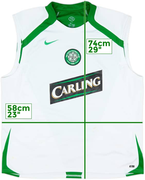 2005-06 Celtic Nike Training Vest - 5/10 - (L)