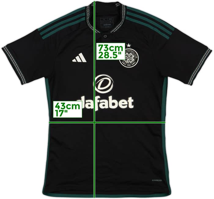 2023-24 Celtic Away Shirt - 8/10 - (S)