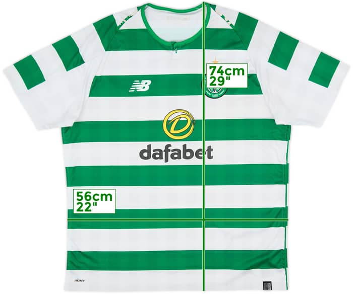 2018-19 Celtic Home Shirt - 6/10 - (XL)