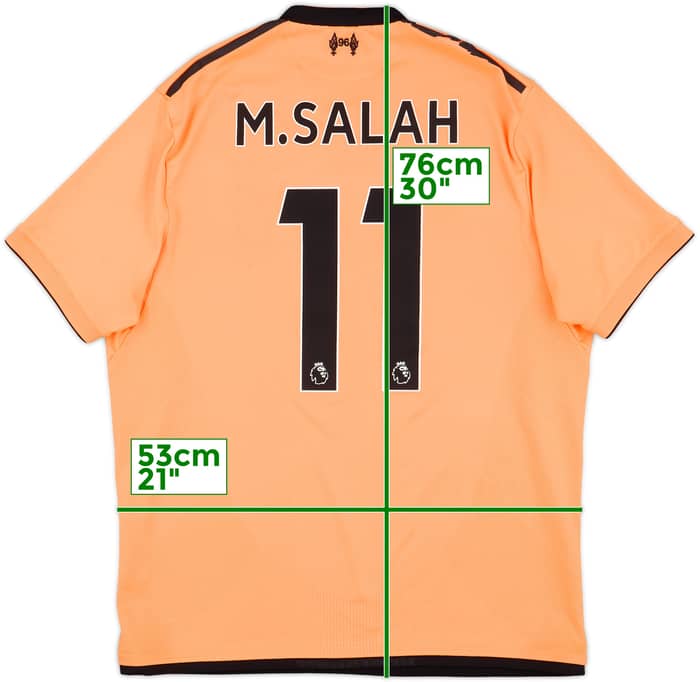 2017-18 Liverpool 125 Years Third Shirt Salah #11 - 7/10 - (L)